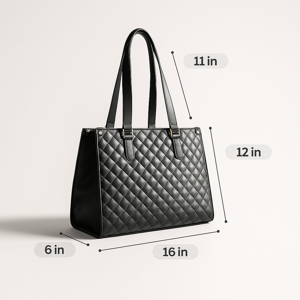 Isabella Kühltasche – Elegante Lunch & Laptop Tote für Damen