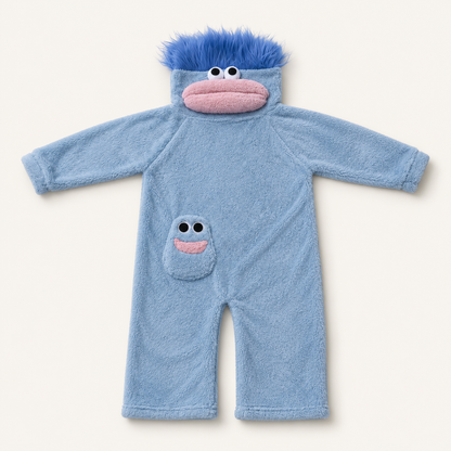 CozyDay Mini in Sky Blau – Kinder-Kuschelanzug